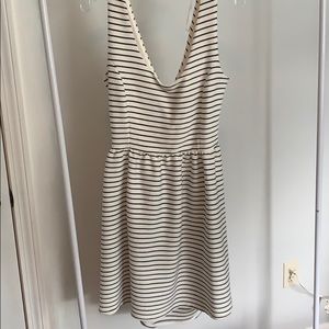 Lauren Conrad open back stripe dress